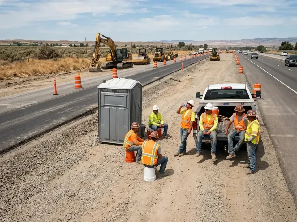 highway-road-construction-crew-007 — frequently asked questions, Porta Potty and Restroom Rentals in Largo, FL
